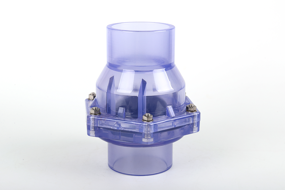 北海街道透明翻板式止回阀